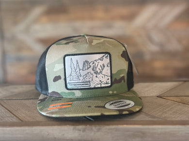 Copy of Multicam | 5P Trucker Snap Back | Mule Deer Basin Chasin Patch |
