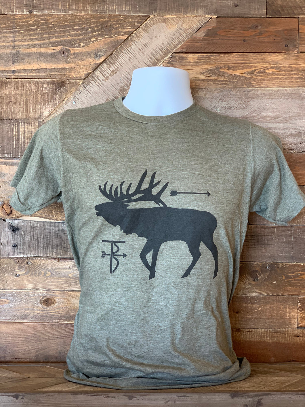 Thats Bowhunting | Bugling Bull | Military Green