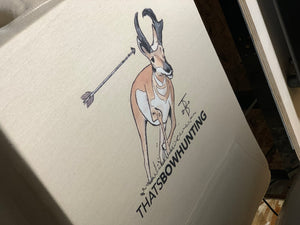 Thats Bowhunting | Painted Antelope | Desert College Hoodie